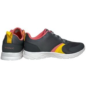 Vionic NWOT Layla Women’s Gray Athletic Mesh Skip On Shoe Size 8